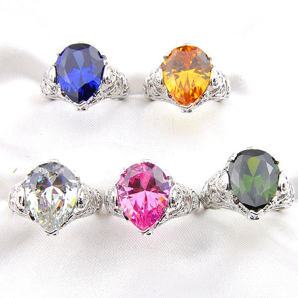 luckyshine 5 piece fashion luxury jewelry 925 silver pear shaped z peridot kuzite citrine rings women rings jewelry gorgeous design gif, Golden;silver
luckyshine 5 piece fashion luxury jewelry 925 silver pear shaped z peridot kuzite citrine rings women rings jewelry gorgeous design gif, Golden;silver