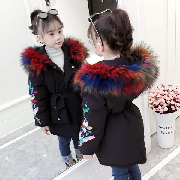 2018 new winter girls parka jacket hooded zipper kids coat for girls padded jacket embroidery children's outerwear rt253, Blue;gray
2018 new winter girls parka jacket hooded zipper kids coat for girls padded jacket embroidery children's outerwear rt253, Blue;gray