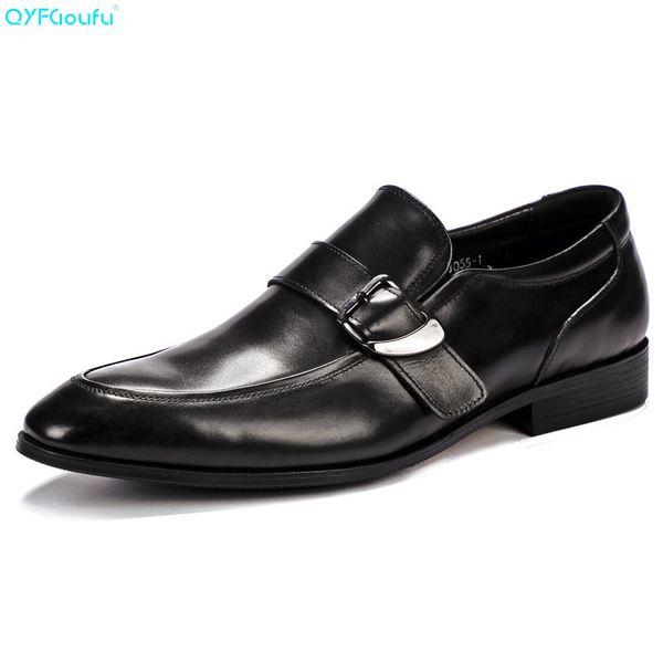 qyfcioufu fashion designer mens leather shoes oxford genuine leather shoe formal italian hasp business dress shoe, Black
qyfcioufu fashion designer mens leather shoes oxford genuine leather shoe formal italian hasp business dress shoe, Black