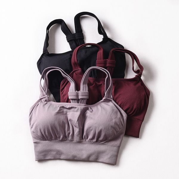 gym clothing sports yoga bras for women push up brassiere wireless fitness vest tank seamless running bra, White;black
gym clothing sports yoga bras for women push up brassiere wireless fitness vest tank seamless running bra, White;black