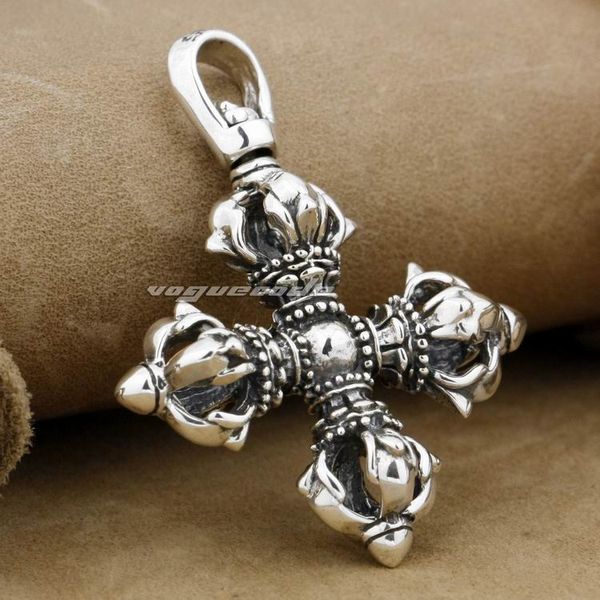 925 sterling silver large tibet tibetan vajra dorje mens biker rock punk pendant 9f002 just pendant
925 sterling silver large tibet tibetan vajra dorje mens biker rock punk pendant 9f002 just pendant