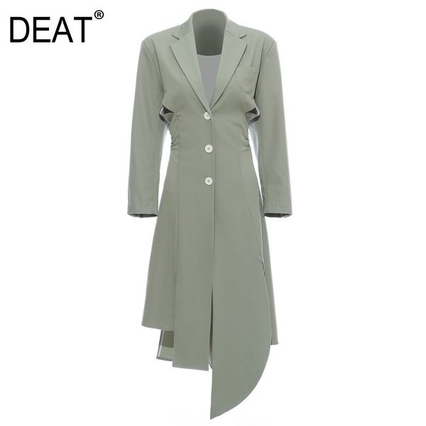 deat 2020 осень и зима новые продукты моды костюм воротник талии назад хем нерегулярное cut платье ветровка pb091, Tan;black
deat 2020 осень и зима новые продукты моды костюм воротник талии назад хем нерегулярное cut платье ветровка pb091, Tan;black