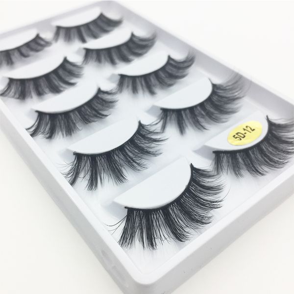 1 box 5 pairs mink eyelashes natural long 3d mink lashes hand made false eyelashes full strip lashes makeup false
1 box 5 pairs mink eyelashes natural long 3d mink lashes hand made false eyelashes full strip lashes makeup false