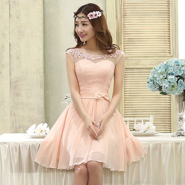 2017 new arrival short prom dresses pink for women elegant fashion style a line korean style cute gowns short, White;black
2017 new arrival short prom dresses pink for women elegant fashion style a line korean style cute gowns short, White;black
