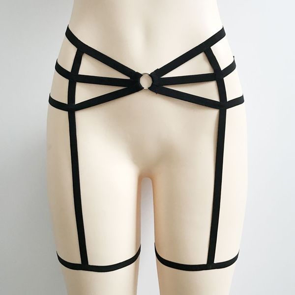 1pcs women leg garter belt elastic cage body hollow harness garter belt suspender strap underwear strap leg garter belt, Black;white
1pcs women leg garter belt elastic cage body hollow harness garter belt suspender strap underwear strap leg garter belt, Black;white