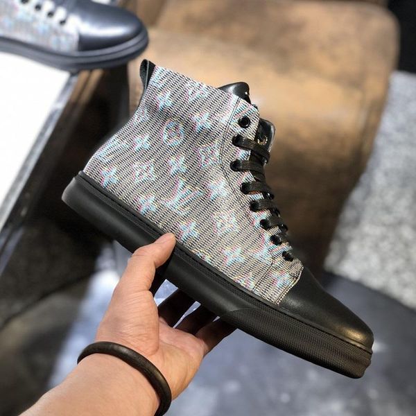 2020 a8 new fashion trend high casual men shoes, comfortable luxury men shoes original box packaging zapatos hombre, Black
2020 a8 new fashion trend high casual men shoes, comfortable luxury men shoes original box packaging zapatos hombre, Black