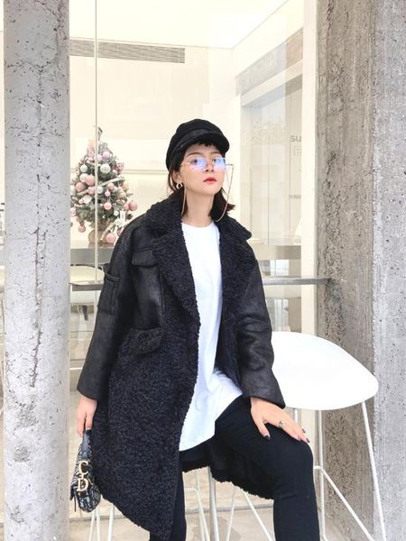 dbycool winter замша ягнят black coat женщины новый мотоцикл длинные отложной воротник толстые овчины меховой куртки велосипедиста пальто же
dbycool winter замша ягнят black coat женщины новый мотоцикл длинные отложной воротник толстые овчины меховой куртки велосипедиста пальто же