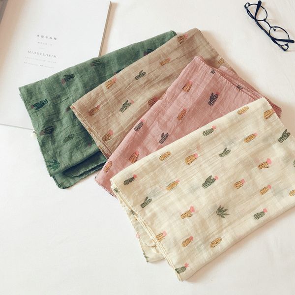 scarves korean casual cotton linen print cactus soft warm autumn thin kids children boys girls shawl accessories-lhc, Blue;gray
scarves korean casual cotton linen print cactus soft warm autumn thin kids children boys girls shawl accessories-lhc, Blue;gray