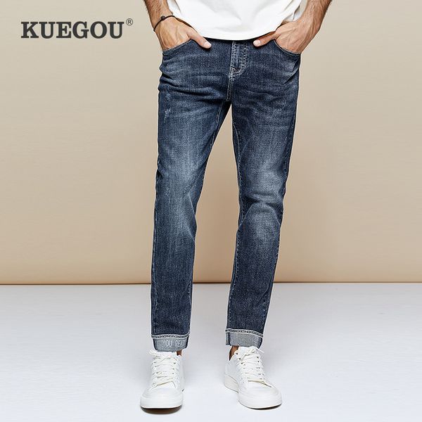 kuegou autumn 2020 men's denim trouse tight jeans men south korean style black trousers skinny jeans lk-1766, Blue
kuegou autumn 2020 men's denim trouse tight jeans men south korean style black trousers skinny jeans lk-1766, Blue