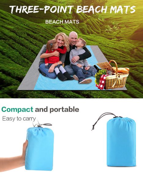 outdoor camping beach tent mat waterproof lawn mat moisture-proof picnic pads solid tarpaulin 170*230/210*270cm
outdoor camping beach tent mat waterproof lawn mat moisture-proof picnic pads solid tarpaulin 170*230/210*270cm