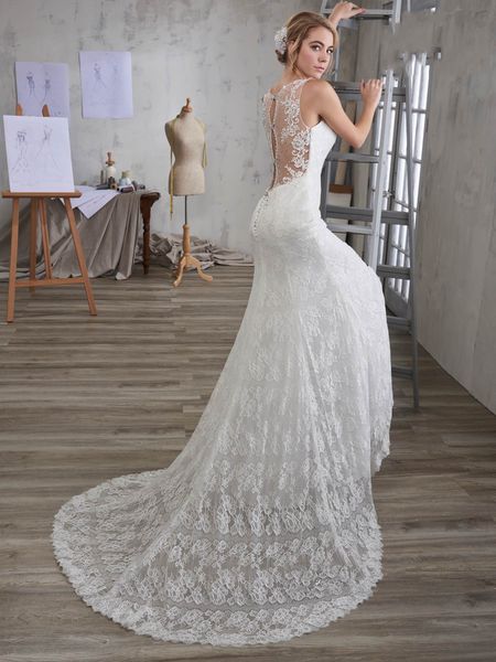 grace ivory v-neck lace applique beads mermaid wedding dresses bridal pageant dresses wedding attire dresses custom size 2-18 kf1219208, White
grace ivory v-neck lace applique beads mermaid wedding dresses bridal pageant dresses wedding attire dresses custom size 2-18 kf1219208, White
