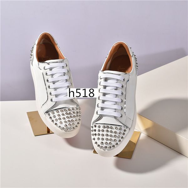 2020 mens red bottoms designer shoes spike suede leather men women flat fashion luxury casual shoes1, Black
2020 mens red bottoms designer shoes spike suede leather men women flat fashion luxury casual shoes1, Black