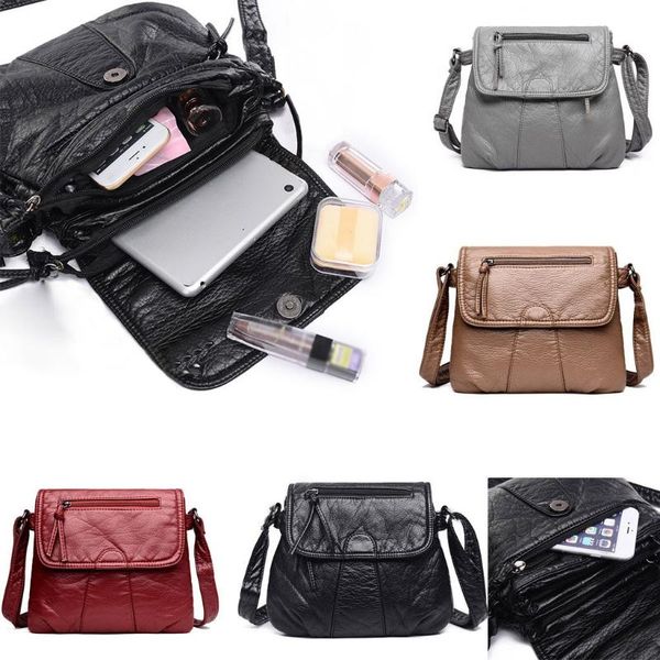 women's solid color large capacity leather shoulder bag messenger bag ladies fashion mobile phone packet small square
women's solid color large capacity leather shoulder bag messenger bag ladies fashion mobile phone packet small square
