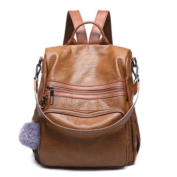 women's / ladies genuine leather backpack travel bag schoolbag business leisure bag black brown
women's / ladies genuine leather backpack travel bag schoolbag business leisure bag black brown