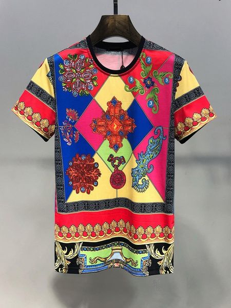 2020 new summer men's tshirt flower print o-neck casual short sleeve t-shirt streetwear mens silm t-shirts tees m-3xl, White;black
2020 new summer men's tshirt flower print o-neck casual short sleeve t-shirt streetwear mens silm t-shirts tees m-3xl, White;black