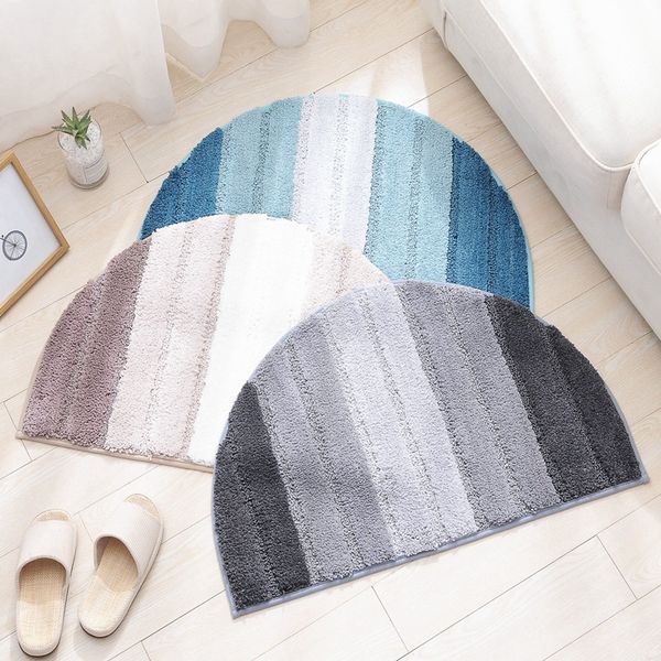 home decoration semicircle door mats gradient pattern non-slip home supplies floor mat water absorb carpet easy clean
home decoration semicircle door mats gradient pattern non-slip home supplies floor mat water absorb carpet easy clean