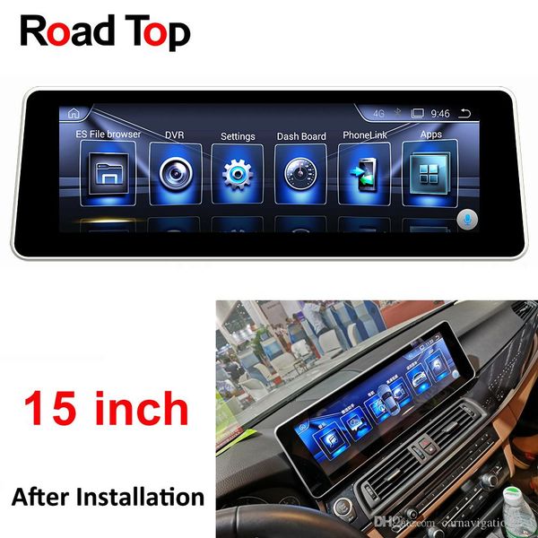 

15.6" android 6 car radio gps navigation head unit screen for bmw f10 f11 520i 523i 528i 530i 535i 550i 518d 520d 525d 530d 535d