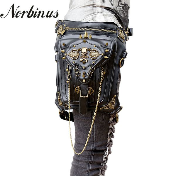 norbinus skull retro rock waist bags gothic shoulder messenger bags men women leather waist fanny pack holster drop leg belt bag
norbinus skull retro rock waist bags gothic shoulder messenger bags men women leather waist fanny pack holster drop leg belt bag