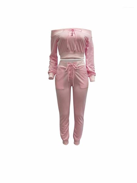 sexy slash neck sexy slim 2 шт брюки сплошной цвет пуловер с длинными рукавами топы женская мода спортивные костюмы женские дизайнерские спо, White
sexy slash neck sexy slim 2 шт брюки сплошной цвет пуловер с длинными рукавами топы женская мода спортивные костюмы женские дизайнерские спо, White