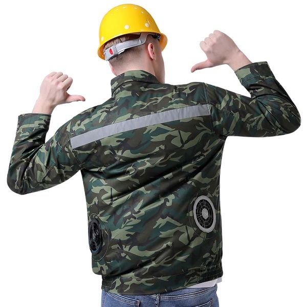 high temperature outdoor working air conditioning clothing heatproof cooling fan jacket welding tactical fishing hiking jackets, Blue;black
high temperature outdoor working air conditioning clothing heatproof cooling fan jacket welding tactical fishing hiking jackets, Blue;black