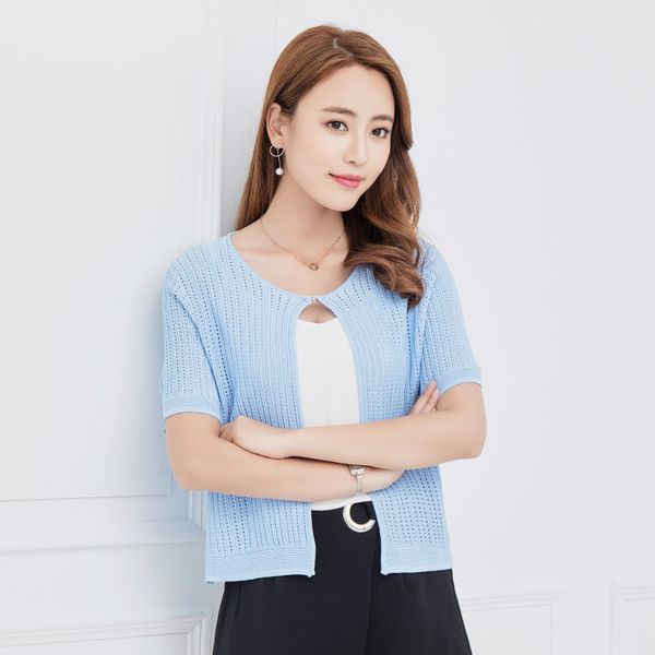 round neck shawl 2018 new women's short paragraph solid color knitted shawl casual wild shawls and wraps chiffon sweater, White;black
round neck shawl 2018 new women's short paragraph solid color knitted shawl casual wild shawls and wraps chiffon sweater, White;black