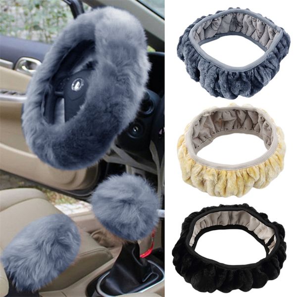 tirol 2017 3 pcs/set charm warm long wool plush car steering wheel cover woolen car handbrake accessory steering-wheel hot
tirol 2017 3 pcs/set charm warm long wool plush car steering wheel cover woolen car handbrake accessory steering-wheel hot