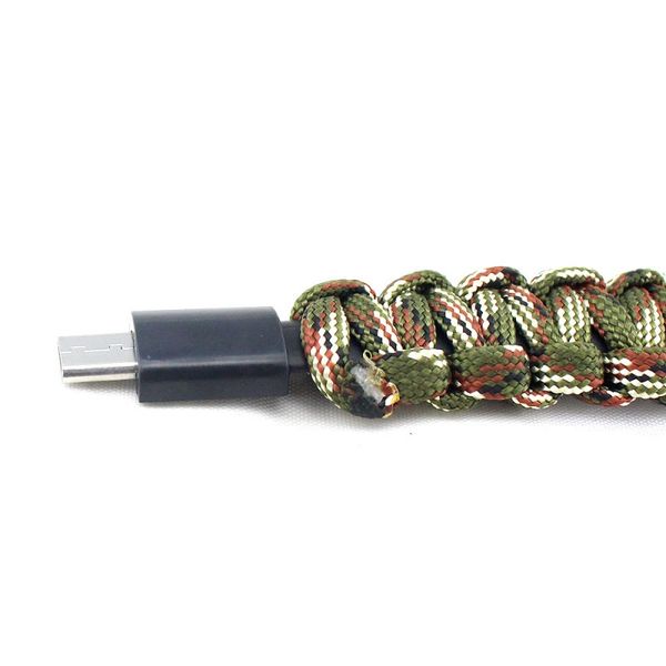 outdoor survival paracord nylon bracelet wristband paracord usb cable bracelet for phone accessories new*
outdoor survival paracord nylon bracelet wristband paracord usb cable bracelet for phone accessories new*