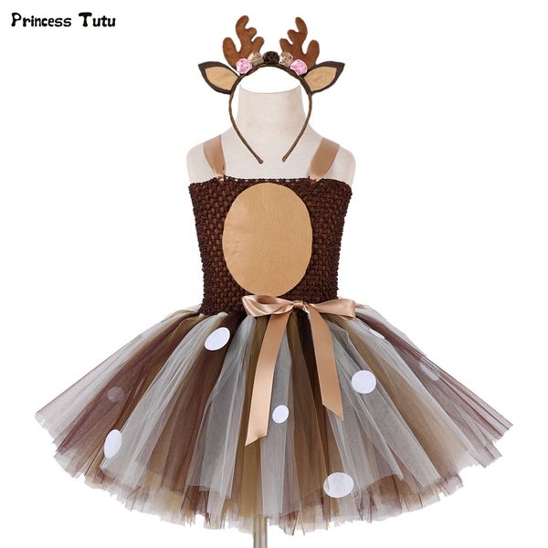 girls deer tutu dress with headband halloween costume for kids girls birthday party dress children cosplay animal costume 1-14y, Red;yellow
girls deer tutu dress with headband halloween costume for kids girls birthday party dress children cosplay animal costume 1-14y, Red;yellow