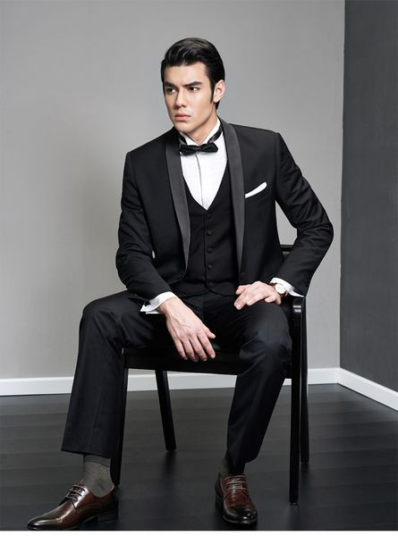 new arrival one button groomsmen shawl lapel groom tuxedos men suits wedding/prom man blazer ( jacket+pants+vest+tie) a536, Black;gray
new arrival one button groomsmen shawl lapel groom tuxedos men suits wedding/prom man blazer ( jacket+pants+vest+tie) a536, Black;gray