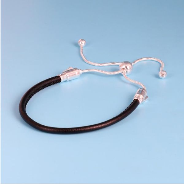 2020 leather hand rope for925 sterling silver chain bracelet for women with original gift box ing, Golden;silver
2020 leather hand rope for925 sterling silver chain bracelet for women with original gift box ing, Golden;silver