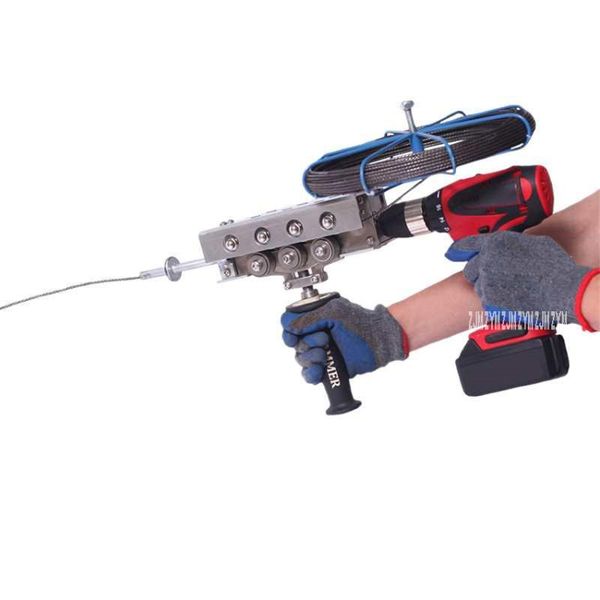 seven-wheel auto electrician string machine charging universal lead wire drawing threading machine electric threader device
seven-wheel auto electrician string machine charging universal lead wire drawing threading machine electric threader device