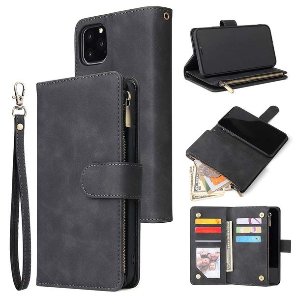 for iphone 11 pro max xs xr x 8 7 6 leather zipper wallet phone case with rope holder card slot all-inclusive cover
for iphone 11 pro max xs xr x 8 7 6 leather zipper wallet phone case with rope holder card slot all-inclusive cover