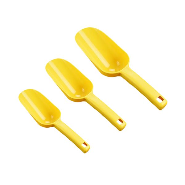 3 pieces plastic ice scoop food candy shovel for kitchen bar buffet yellow
3 pieces plastic ice scoop food candy shovel for kitchen bar buffet yellow