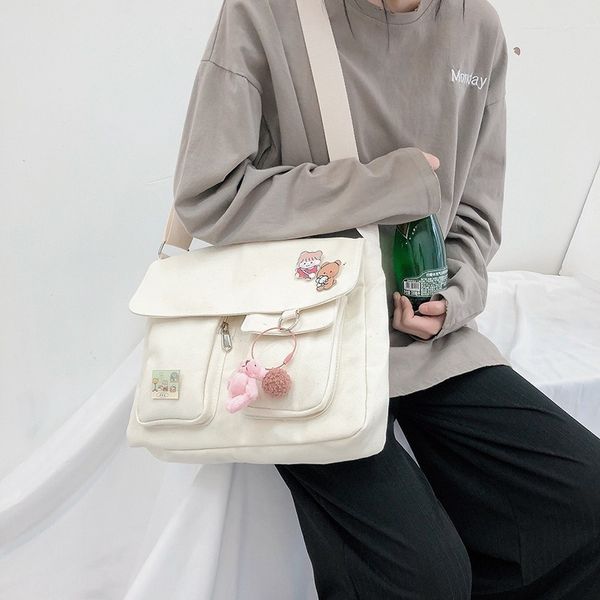 retro large capacity bag women's diagonal shoulder canvas messenger bag bear shoulder
retro large capacity bag women's diagonal shoulder canvas messenger bag bear shoulder