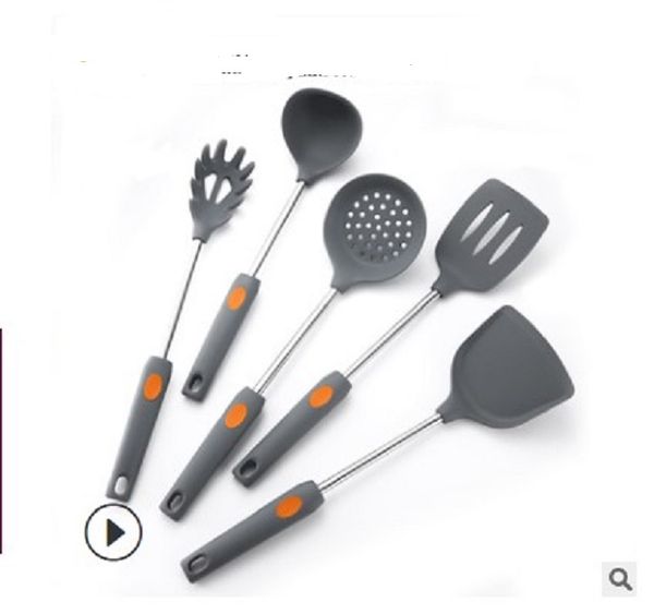 2020 new kitchenware 6-piece set of silica gel set thickened non stick pot shovel spoon set soup spoon bailing fence
2020 new kitchenware 6-piece set of silica gel set thickened non stick pot shovel spoon set soup spoon bailing fence