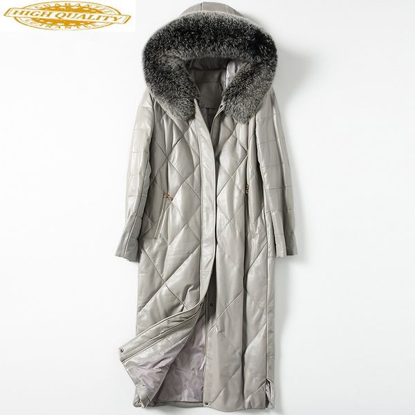 women's leather & faux genuine jacket winter women real sheepskin coat female fur collar down jackets chaqueta mujer my3924, Black
women's leather & faux genuine jacket winter women real sheepskin coat female fur collar down jackets chaqueta mujer my3924, Black