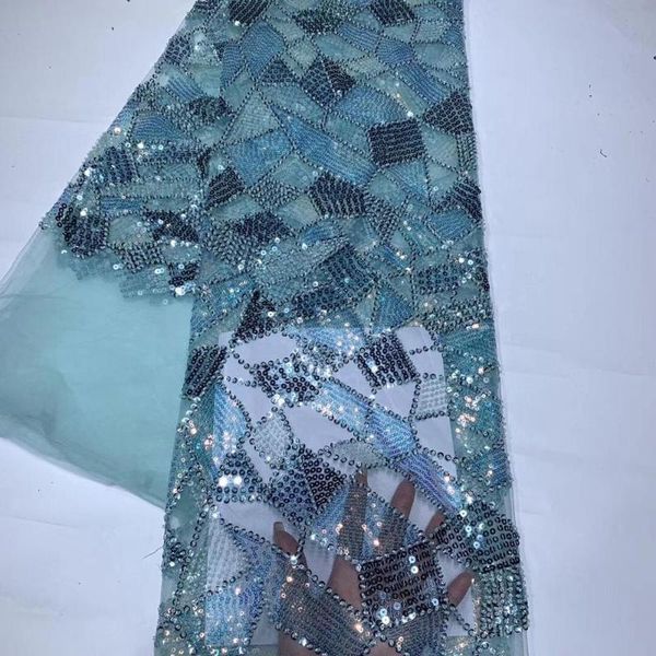2020 french mesh wedding lace fabric with 3d sequined new nigeria beaded tulle sewn evening dress, Pink;blue
2020 french mesh wedding lace fabric with 3d sequined new nigeria beaded tulle sewn evening dress, Pink;blue