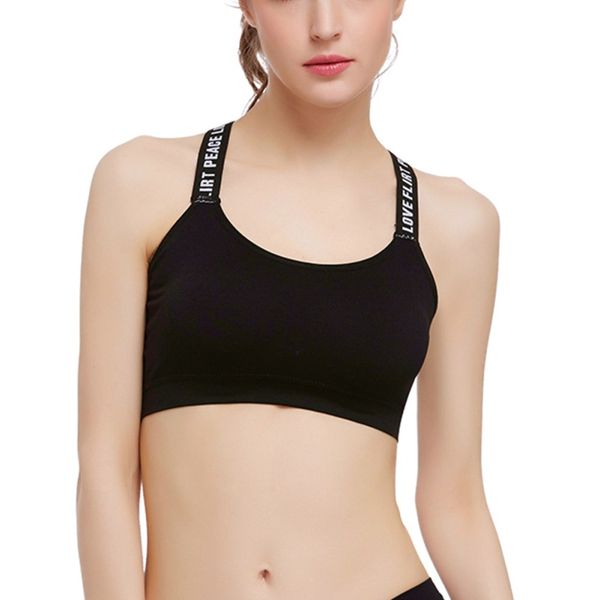 y fashion crop printed seamless padded workout fitness vest stretch bras letter, Red;black
y fashion crop printed seamless padded workout fitness vest stretch bras letter, Red;black