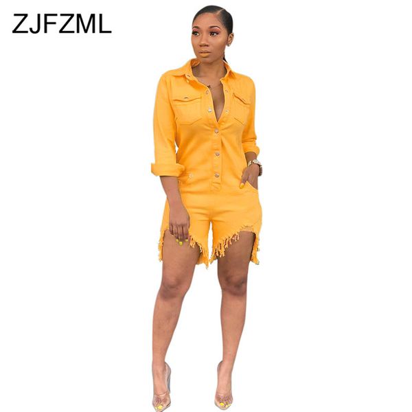 plus size casual denim jumpsuit women turn down collar long sleeve one piece overall streetwear yellow button up short playsuit, Black;white
plus size casual denim jumpsuit women turn down collar long sleeve one piece overall streetwear yellow button up short playsuit, Black;white