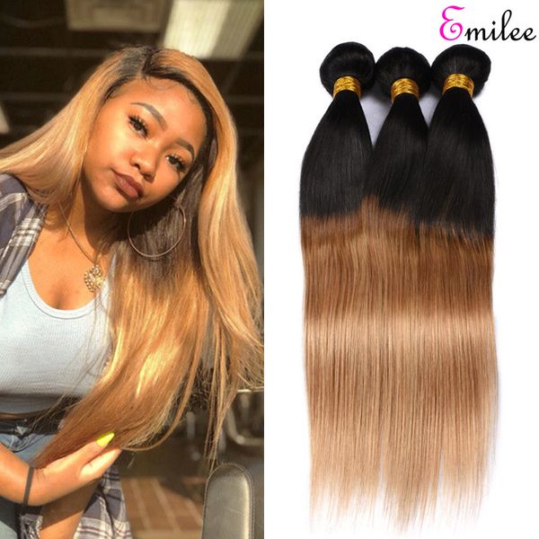 emilee 1b/27# blonde hair bundles indian straight ombre hair weave bundles remy ombre 1b 27 hair extensions, Black
emilee 1b/27# blonde hair bundles indian straight ombre hair weave bundles remy ombre 1b 27 hair extensions, Black