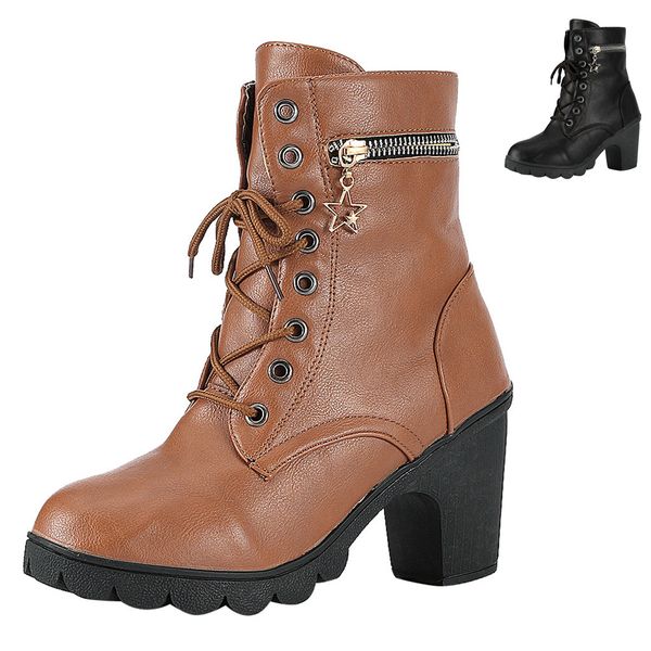 2019 spring autumn lace-up soft women's ladies boots vintage leather cowboy motorcycle boots shoes #g3, Black
2019 spring autumn lace-up soft women's ladies boots vintage leather cowboy motorcycle boots shoes #g3, Black