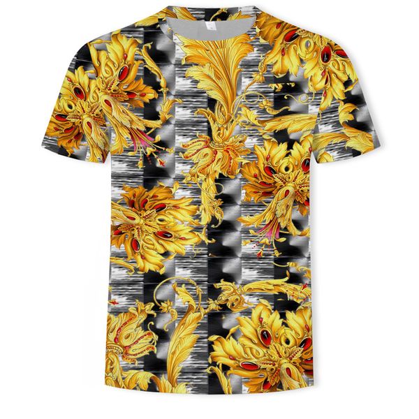 mens designer short sleeve 3d digital printing casual loose round collar t-shirt, Black
mens designer short sleeve 3d digital printing casual loose round collar t-shirt, Black