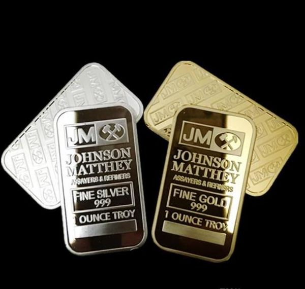 10 pcs non magnetic amerian coin jm johnson matthey 1 oz pure 24k real gold silver plated bullion bar with different serial number
10 pcs non magnetic amerian coin jm johnson matthey 1 oz pure 24k real gold silver plated bullion bar with different serial number