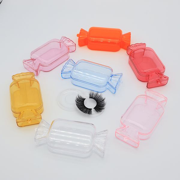false eyelashes 2021 candy eyelash box packaging acrylic pull mink case 3d lashes faux cils
false eyelashes 2021 candy eyelash box packaging acrylic pull mink case 3d lashes faux cils