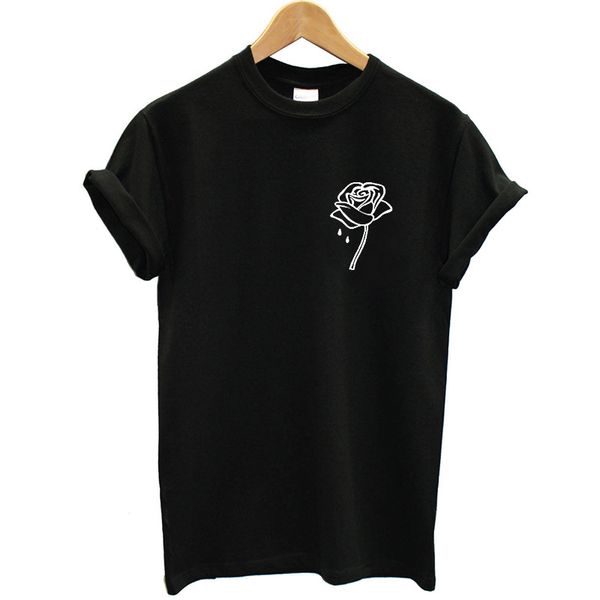 rose printed women t shirt cotton short sleeve o-neck funny summer streetwear casual graphic t-shirt women casual tee shirt, White
rose printed women t shirt cotton short sleeve o-neck funny summer streetwear casual graphic t-shirt women casual tee shirt, White