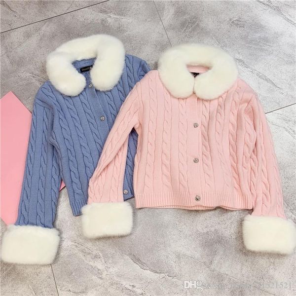 autumn new women's long sleeve rabbit fur collar fur cuff decoration twist knitted slim waist candy color sweater coat casacos, Black;brown
autumn new women's long sleeve rabbit fur collar fur cuff decoration twist knitted slim waist candy color sweater coat casacos, Black;brown