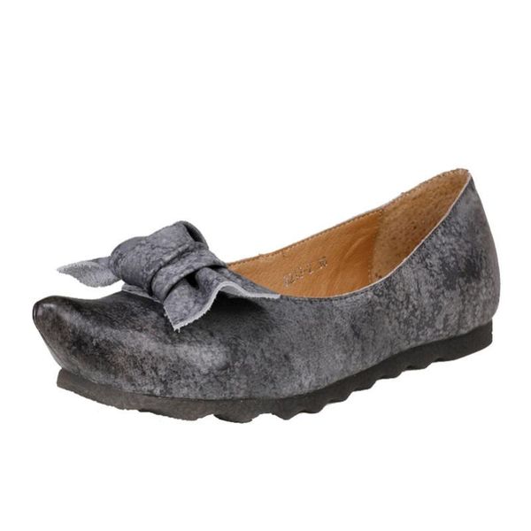 yourseason women slip on retro butterfly-knot flats genuine leather autumn summer round toe shallow ladies boat shoes 2020 new, Black 
yourseason women slip on retro butterfly-knot flats genuine leather autumn summer round toe shallow ladies boat shoes 2020 new, Black