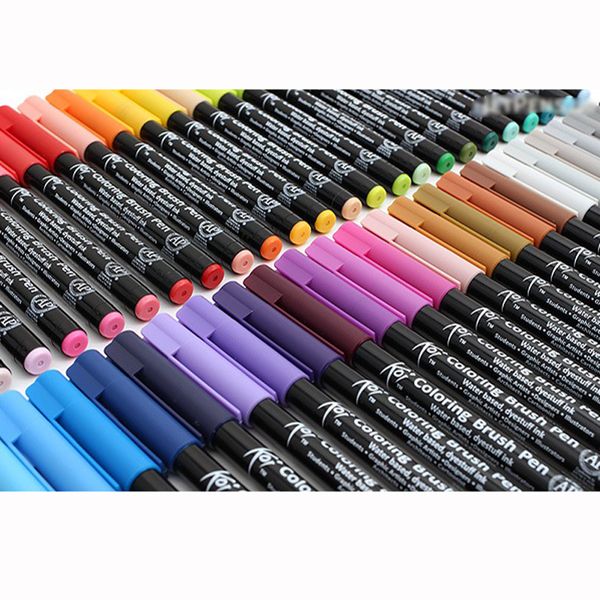 1pc japan sakura koi brush pen waterborne soft head mark pen halo dyeing color mixing brush letter marker zig calligraphy
1pc japan sakura koi brush pen waterborne soft head mark pen halo dyeing color mixing brush letter marker zig calligraphy