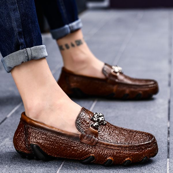 cimim mens formal shoes genuine leather fashion italy leather shoes men big sizes business office men loafers, Black
cimim mens formal shoes genuine leather fashion italy leather shoes men big sizes business office men loafers, Black