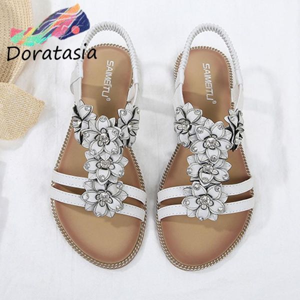 doratasia new ladies summer casual flat sandals sweet flowers decorating sandals women comfort low heels beach shoes woman, Black
doratasia new ladies summer casual flat sandals sweet flowers decorating sandals women comfort low heels beach shoes woman, Black